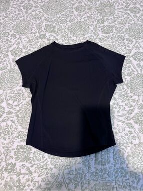 YoungLA Black Short-Sleeve Crewneck Top